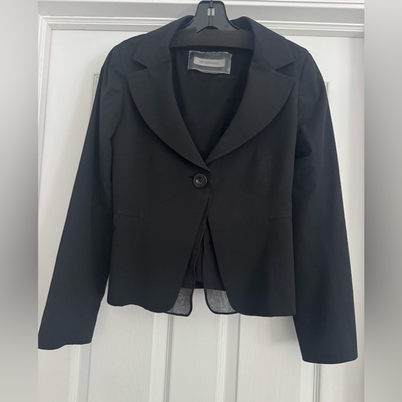 Sportmax Jackets & Blazers - SPORTMAX Sz 6 Black Italian Designer Blazer Jacket Originally $1280